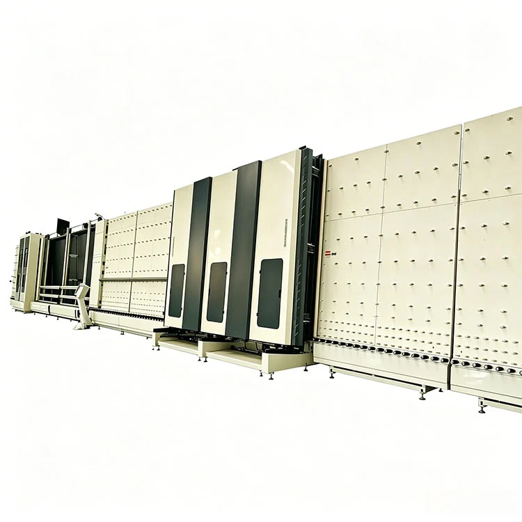 2000 Vertikal CNC Washing Drying Press Line kanggo Mesin Kaca Terisolasi lan Tempered