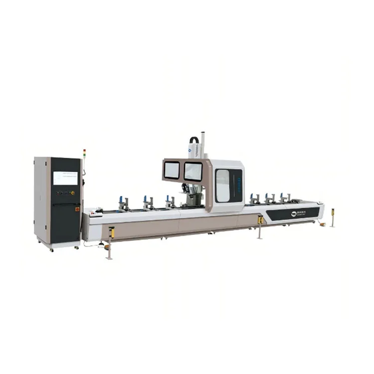 4-Axis CNC Curtain Wall Drilling Pusat Penggilingan