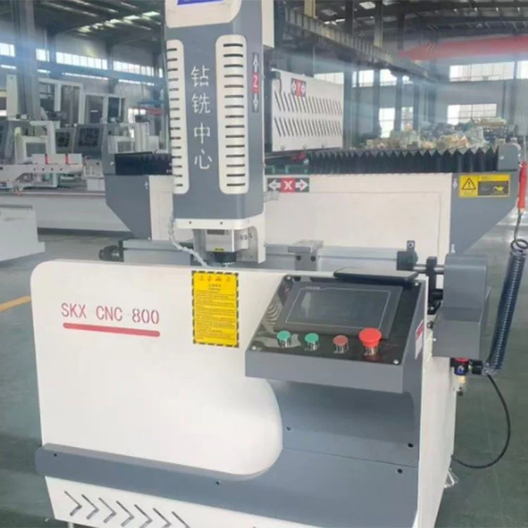 800mm CNC Machining Center kanggo Profil Aluminium Industrial