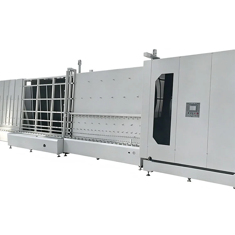 CNC Washing Drying Press Garis Produksi Kaca Terisolasi