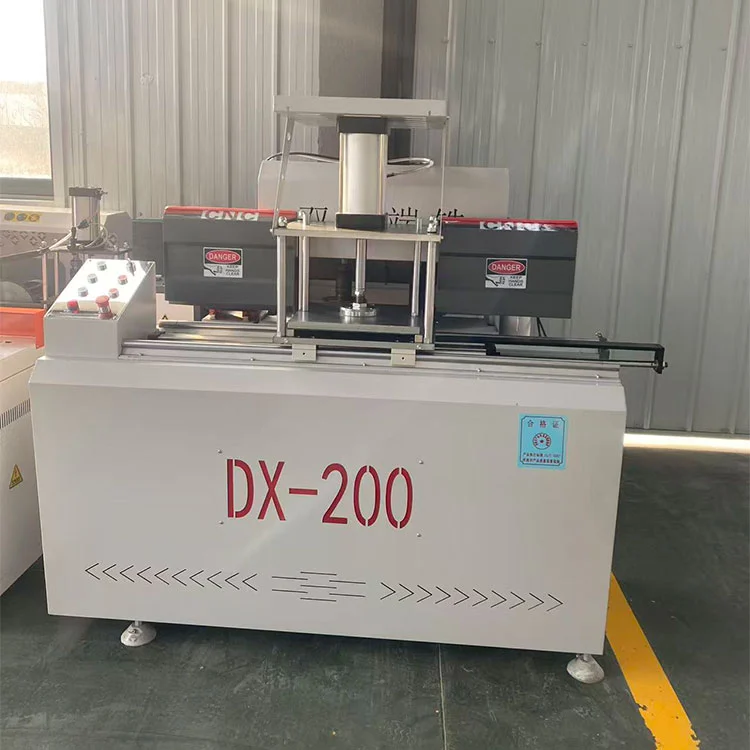 Dual Cut 4 + 2 Axis End Miller Thermal Break Aluminium Line Produksi