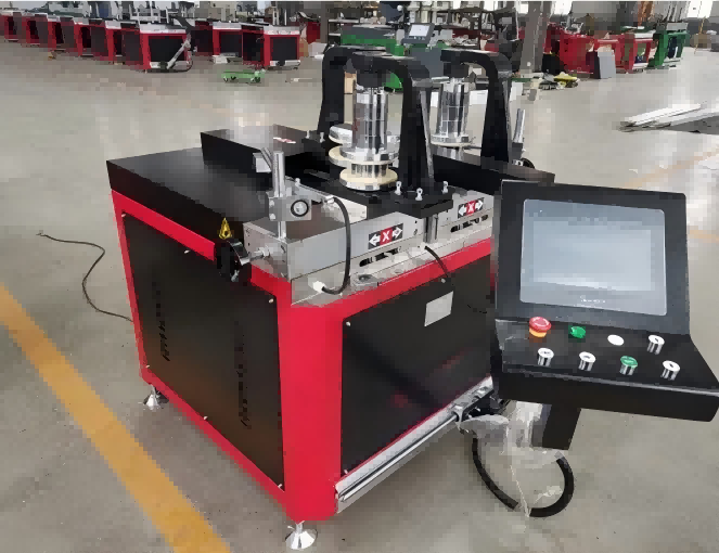 Mesin Bending Profil CNC Tugas Berat kanggo Aluminium & PVC