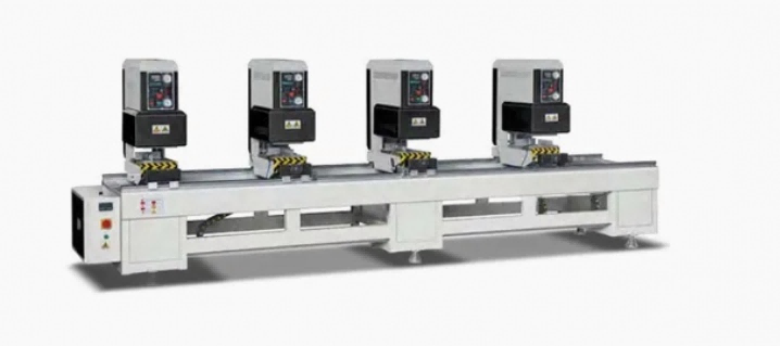 Kinerja Tinggi PVC UPVC Colorful Windows Profile Heavy-Duty Seamless Welding Machines kanthi 4 Precision Heads Kinerja Tinggi PVC UPVC Colorful Windows Profile Heavy-Duty Seamless Welding Machines kanthi 4 Precision Heads