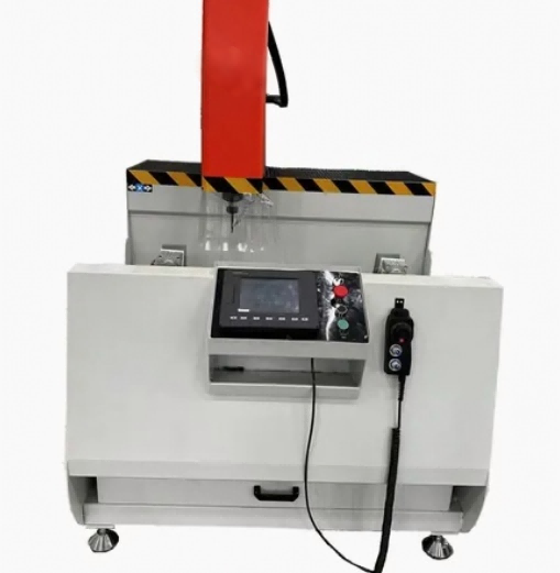 Pusat Mesin CNC Tugas Berat 800mm Presisi Tinggi kanggo Profil Aluminium Industri