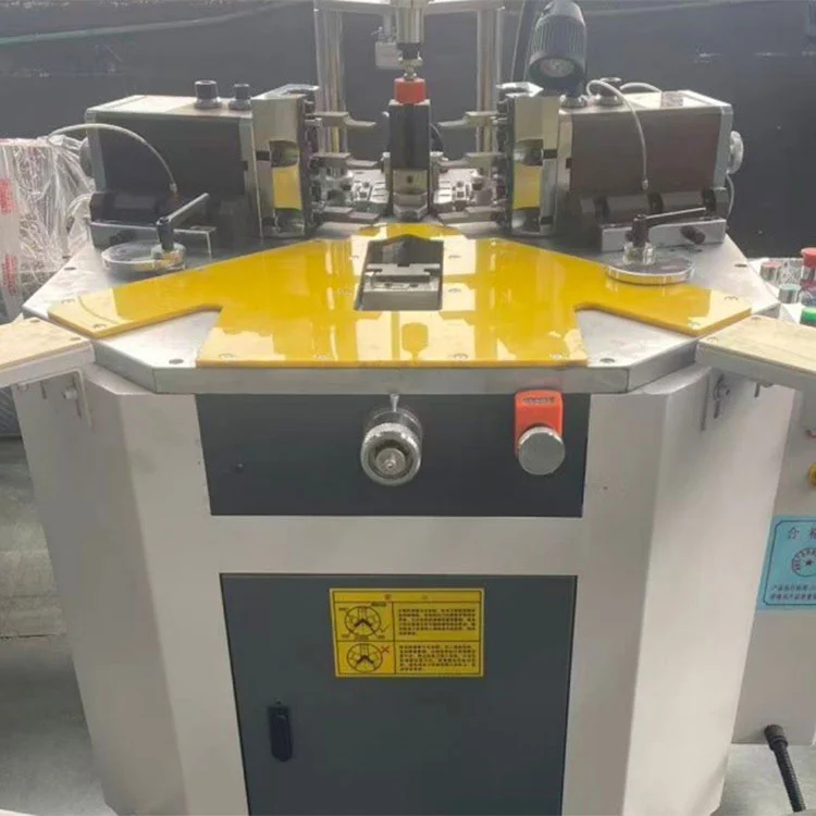 Hydraulic Single Head Corner Mesin Crimping