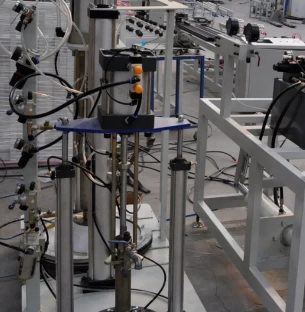 PLC Controlled Two Component Sealant Aplikator kanggo Insulating Glass