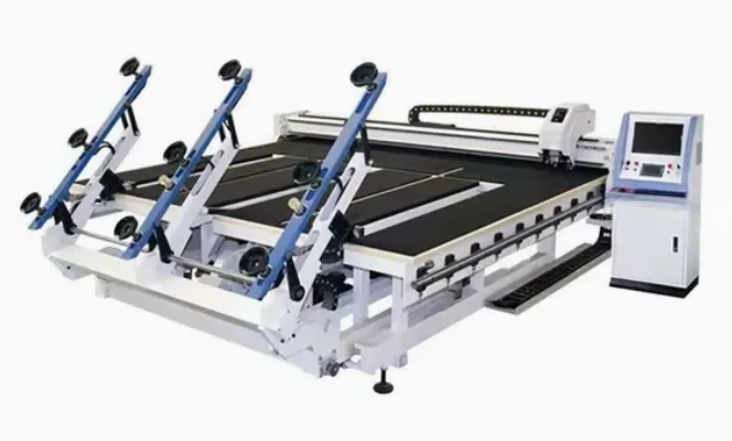 Mesin Pemotong Kaca Presisi CNC kanggo Produksi Kaca Isolasi
