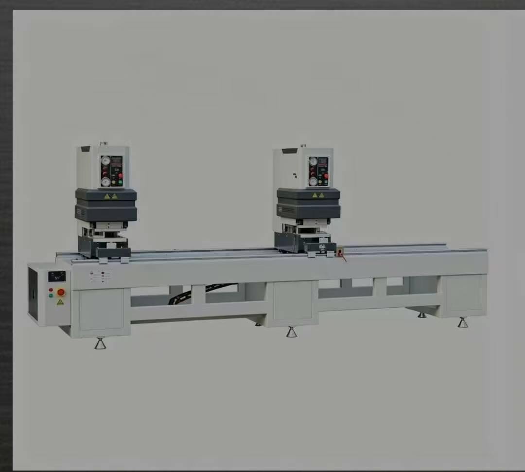 loro Head Seamless Welding Machine kanggo PVC Lawang lan Windows